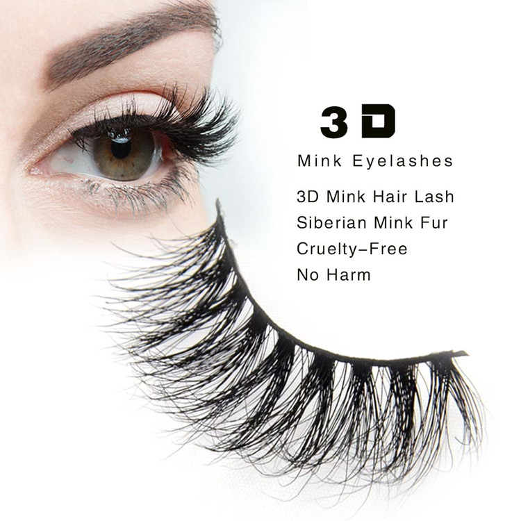 Premium Messy Cross Siberian 3D mink Eyelash Y-55-PY1